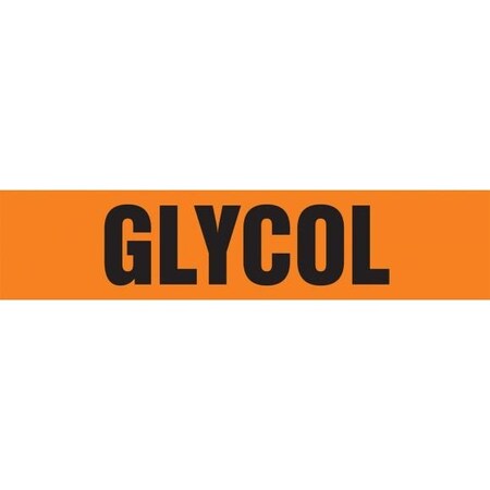 Accuform ASME ANSI PIPE MARKER GLYCOL RPK357CTF RPK357CTF